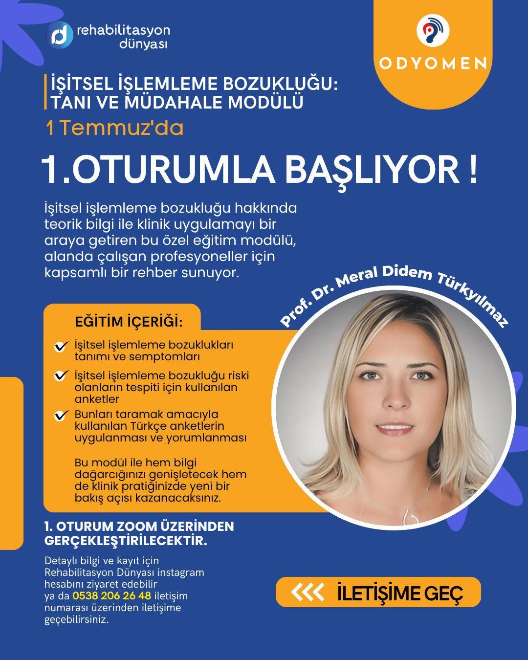 İşitsel İşlemleme Bozukluğu Tanı ve Müdahale Modülü