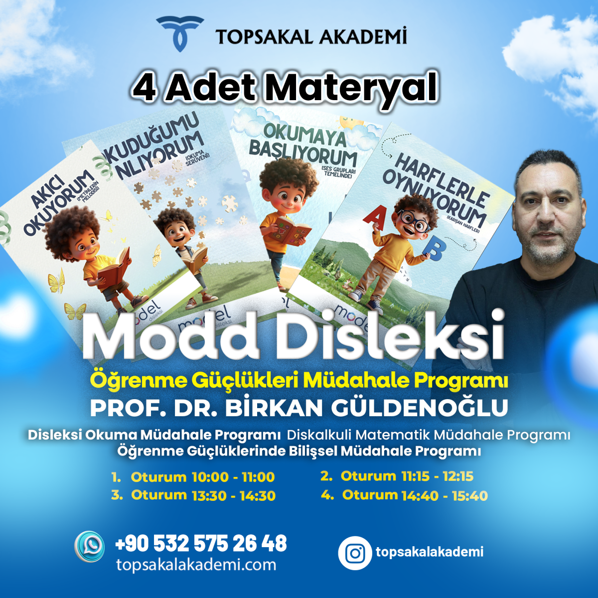 Modd Disleksi | Kitap Hediyeli  |Öğrenme Güçlükleri Müdahale Programı