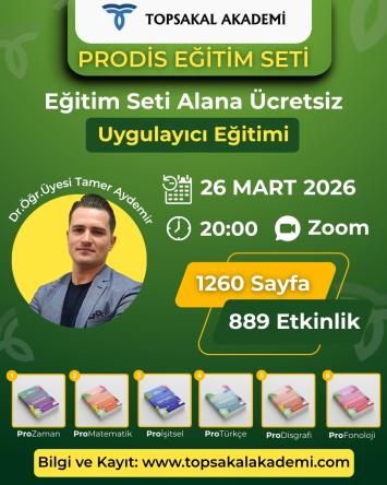 PRODİS Eğitim Seti + Uygulayıcı Eğitimi 26 Mart 2026