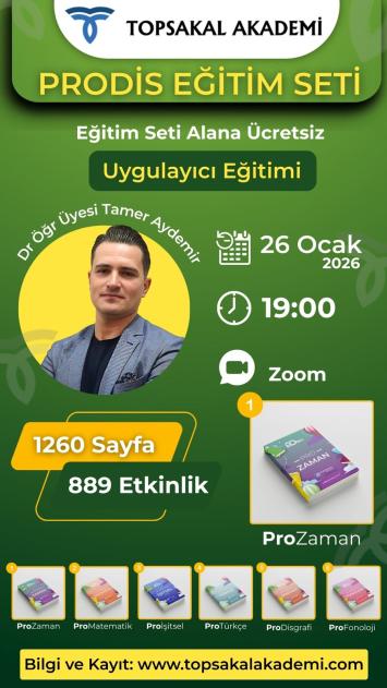 PRODİS Eğitim Seti ve Uygulayıcı Eğitimi