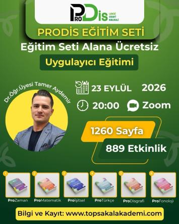 Prodis Eğitimi 23 Eylül 2026