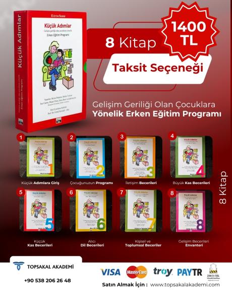 Küçük Adımlar Kitap Seti ( 8 Adet Kitap )